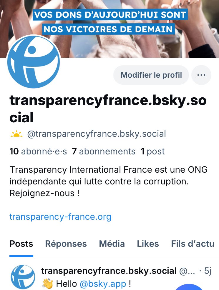 Transparency International France (@ti_france) on Twitter photo 📣 <a href="/TI_France/">Transparency International France</a> est aussi sur le réseau Bluesky ! Suivez-nous dès maintenant. 📣 <a href="/TI_France/">Transparency International France</a> est aussi sur le réseau Bluesky ! Suivez-nous dès maintenant.