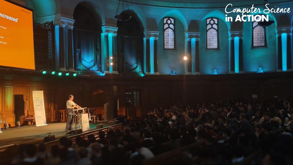 edu_in_action's tweet image. Computer Science in Action today! Students explored:
💬 Large Language Models |💡 AI 
💻 Software Design | 🚀 Routes into Tech
📜 Evolution of Computers

Top experts, cutting-edge content, Q&amp;amp;A&apos;s and an exclusive exam masterclass made it unforgettable! 
 #ComputerScienceInAction