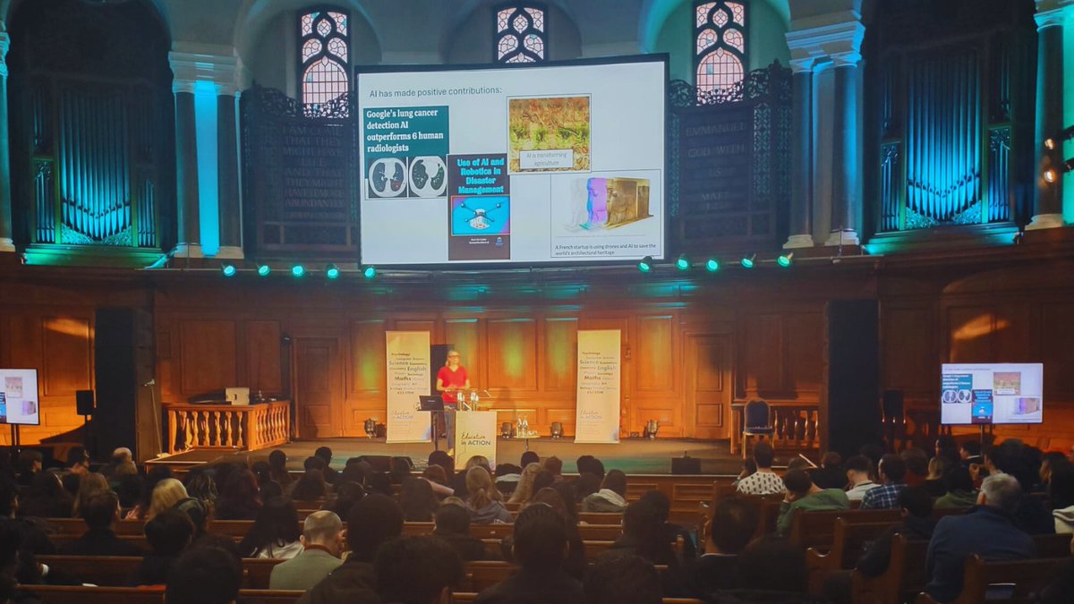 edu_in_action's tweet image. Computer Science in Action today! Students explored:
💬 Large Language Models |💡 AI 
💻 Software Design | 🚀 Routes into Tech
📜 Evolution of Computers

Top experts, cutting-edge content, Q&amp;amp;A&apos;s and an exclusive exam masterclass made it unforgettable! 
 #ComputerScienceInAction