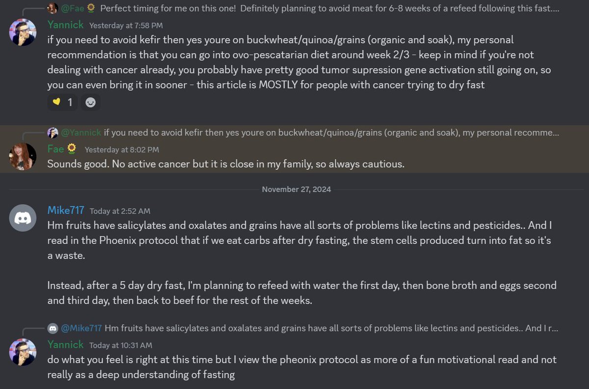 Dry Fasting Club tweet media