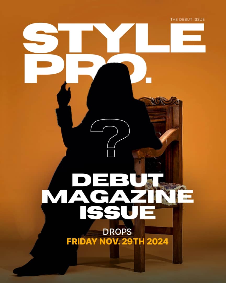 StyleproMag's tweet image. We are thrilled to announce the release of our debut magazine issue, dropping on Friday, November 29, 2024! 

After 2 years of STYLEPRO, we are excited to present this incredible body of work.

Are you ready to turn the pages? 

#stylepro #Africa #fashion #fashionmagazine