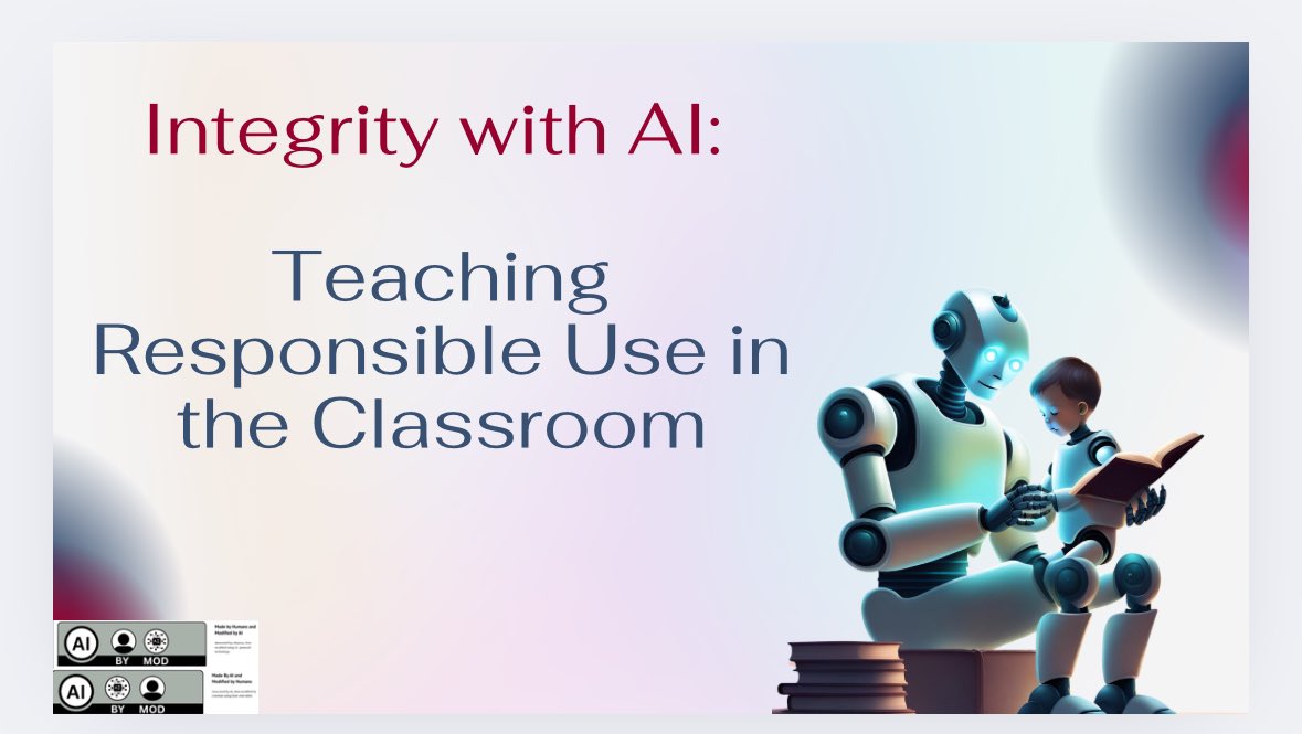 Had a great time presenting to <a href="/RebelsSHHS/">SHHS Rebels</a> Ts today about Integrity with AI! They learned how to begin conversations about AI with Ss and to show how to properly cite and attribute sources. Media literacy involves AI and digital citizenship working together! <a href="/AnnKAnders/">Dr. Ann K. Laber Anders</a>