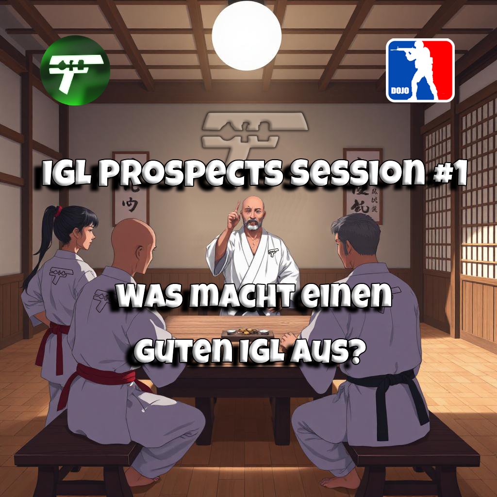 ❗️Dojo Prospects Session #1❗️

Wie schon angekündigt wird in den nächsten Tagen das Workshop Projekt zur IGL Aus- und Weiterbildung beginnen. Der genaue Termin wird an diesem Wochenende bekannt gegeben. (voraussichtlich 02, 03, 04.12)

Zum Ablauf: Wir haben geplant alle 1-2