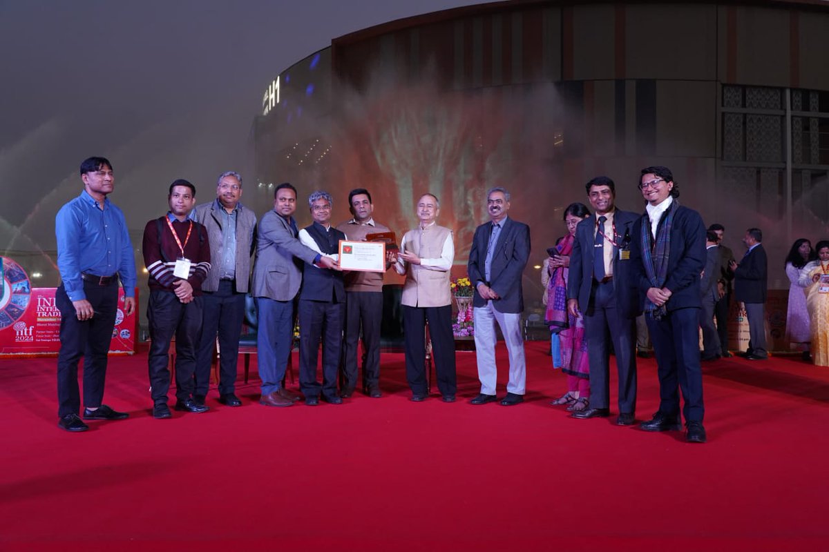 #MoPR Pavilion Bags #Bronze at #IITF2024

Inaugurated by Shri Vivek Bharadwaj, Secretary, Ministry of Panchayati Raj on 14/11/2024, #MoPR pavilion themed ‘Panchayat@ViksitBharat2047’ demonstrated how digital solutions are empowering #PanchayatiRajInstitutions &amp; rural communities.