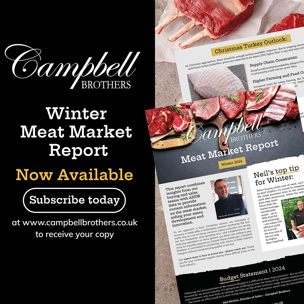 Make sure you’re up to date 🍗
 
Our quarterly market reports break down the current on-goings of the industry meat-by-meat including external effects on stock, pricing and forecasts for the season ahead! 

You can find our winter report, here: bit.ly/3tais0y