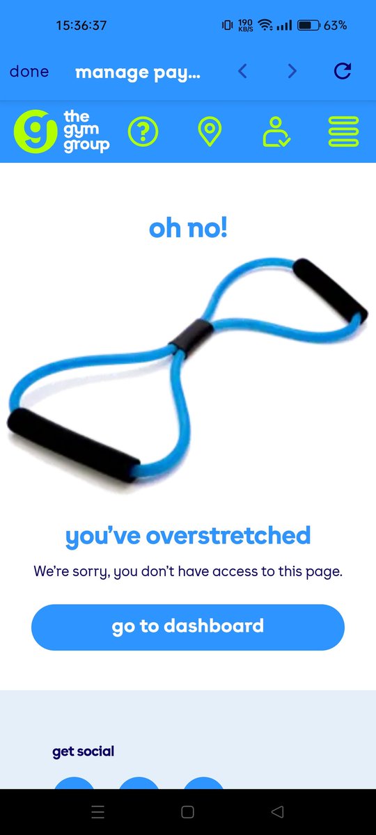 eyesonft's tweet photo. @TheGymGroup trying to change my direct debit to another bank account.
App doesn't let me.
Customer care hasn't been replying after 3 days.... https://t.co/l7u5RH21w8