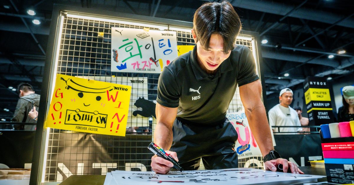 AveryDennison's tweet photo. Strength and innovation at Hyrox Hong Kong! ๐ช We teamed up with @PUMA Group Hong Kong to create exclusive woven Velcro badges for the PUMA FAM, reflecting their "Forever. Faster." spirit. Discover how #Embelex elevates branding: https://t.co/8mh7NuBBPw ๐๏ธโโ๏ธ #MakingPossible https://t.co/o4gmrXnaMW