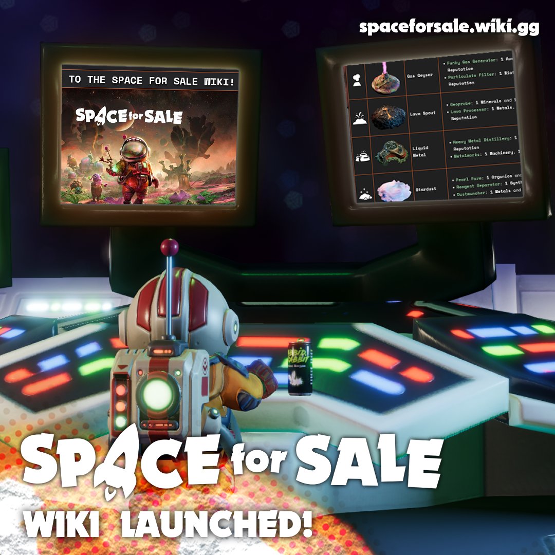 Greetings Space Realtors!
Space Realty 101 will be right at your fingertips with this new wiki of ours, check it out! 
spaceforsale.wiki.gg/wiki/Space_For…