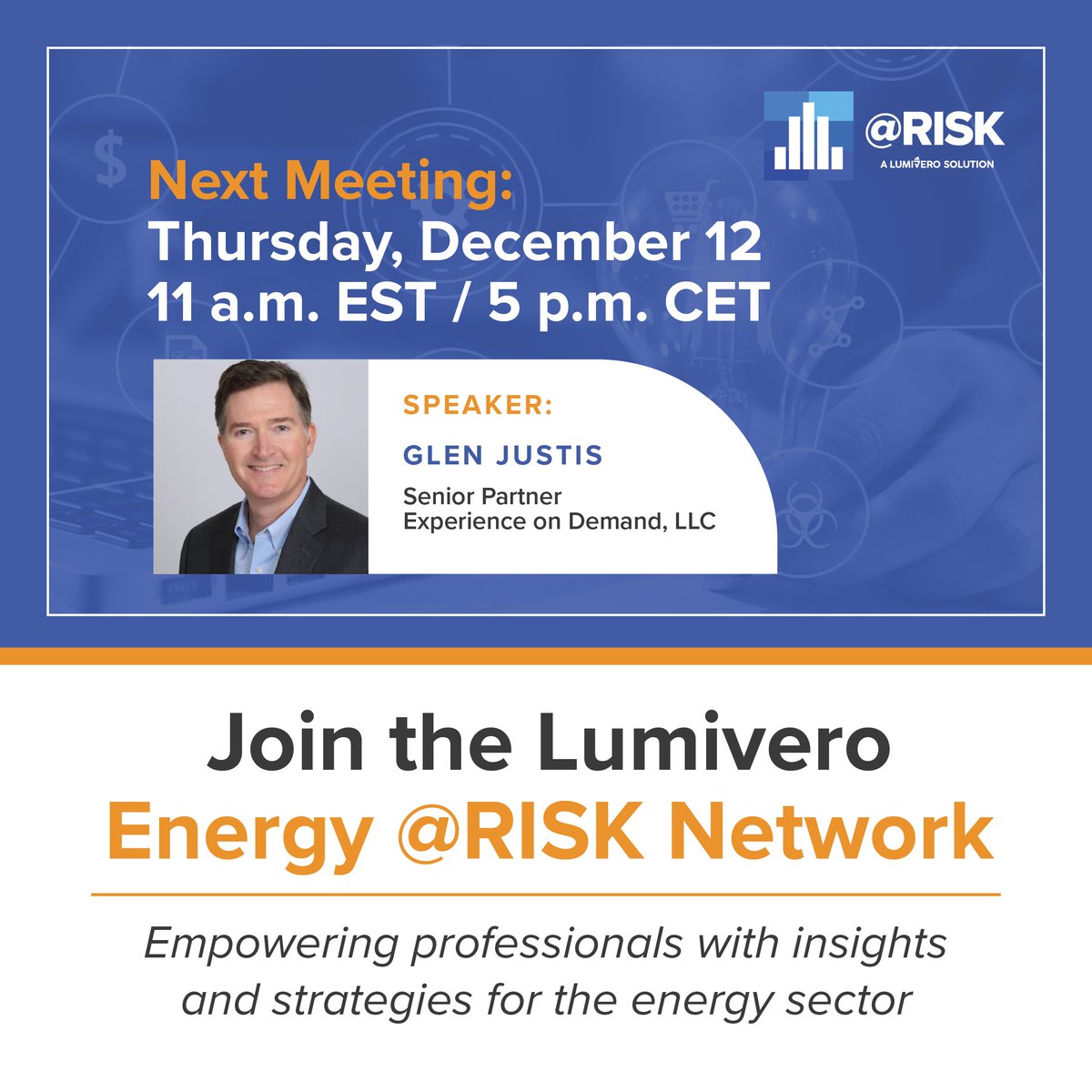 Join our <a href="/LUMIVER0/">Lumivero</a> Energy atRISK Network and connect with industry professionals tackling shared challenges in energy risk. Next meeting is Thursday, Dec. 12!

Register here: lv.lumivero.com/ar-usergroup-e…

#Energy #RiskAnalysis #MonteCarloSimulation #RiskManagement #atRISK #Lumivero