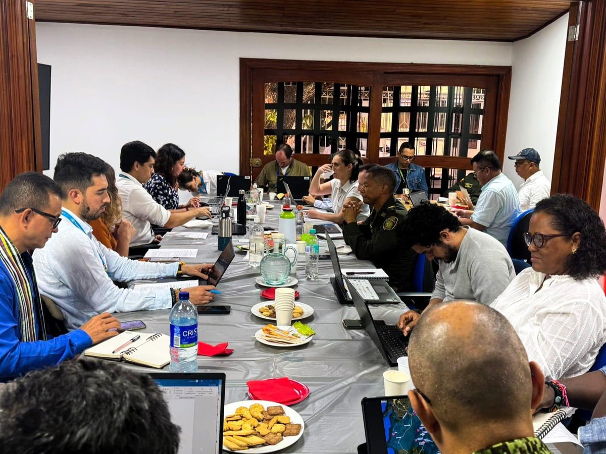 👮🏼Desde las instalaciones de la ONU sede Sincelejo, se llevo a cabo la creación y Instalación de la Instancia Tripartita de Protección y Seguridad (ITPS) para departamento de Sucre y montes de María.