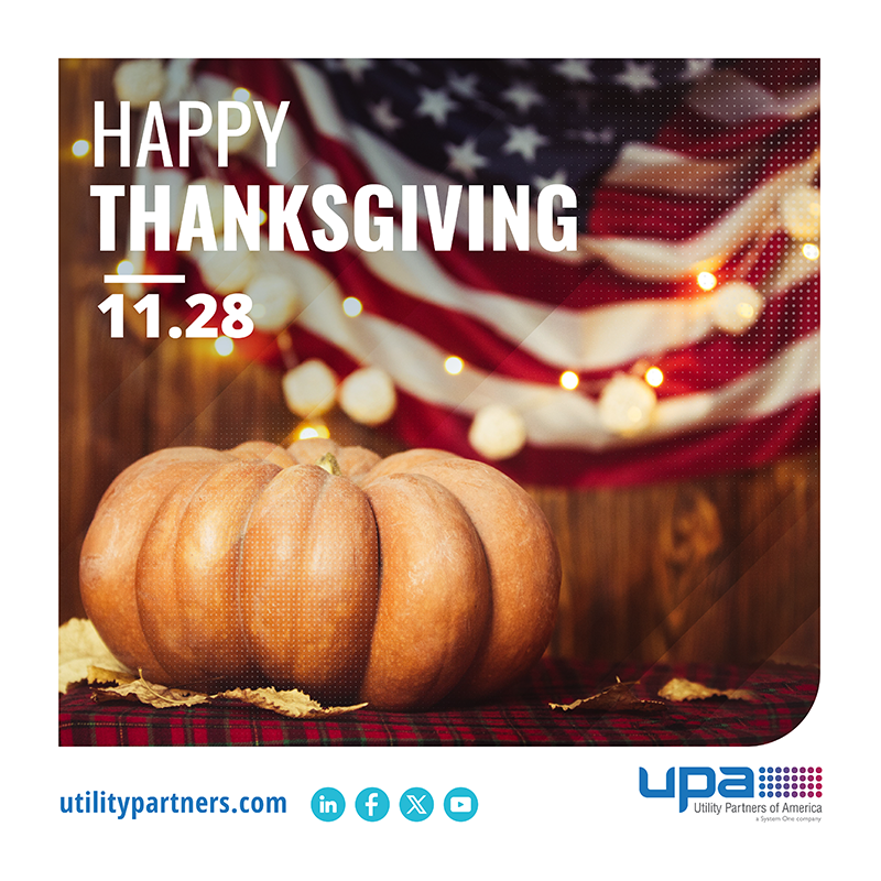 Wishing you a warm and joyful Thanksgiving! 🍂We're grateful for our dedicated team, the communities we serve, and your trust in us to build a brighter future. #Thanksgiving #Gratitude