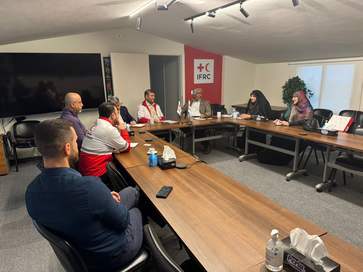 CCortezIFRC's tweet image. Today ,we had the pleasure to receive the @Iran_RCS delegation @IFRC_MENA office. Their visit focused on assessing how they can further support the humanitarian efforts of the @RedCrossLebanon during these critical times.
With the ceasefire now in place, we discussed…