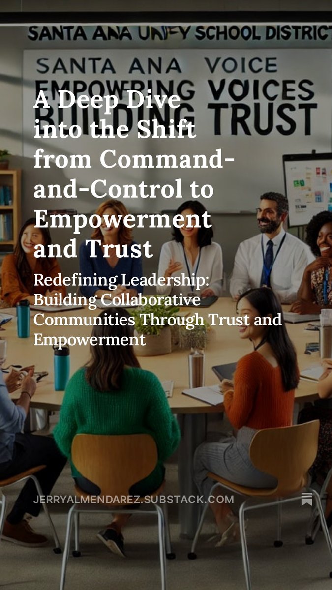Join me as I reflect on why the best decisions are never made alone, and how we can create the right conditions for true empowerment.  open.substack.com/pub/jerryalmen…