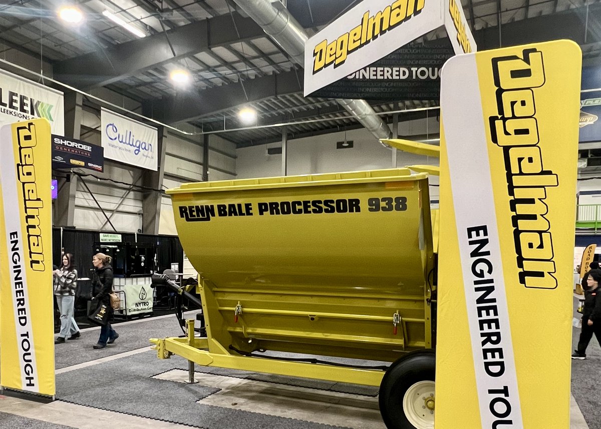 Day 3 of Agribition is now underway. Be sure to stop by the Degelman x RENN booth in the Affinityplex building to check out our high performance equipment

TruGrade | Super Picker III | Strongbox | Speedblade | RENN Roller Mill 36 &amp;12S | RENN Bale Processor | Original Wire Roller