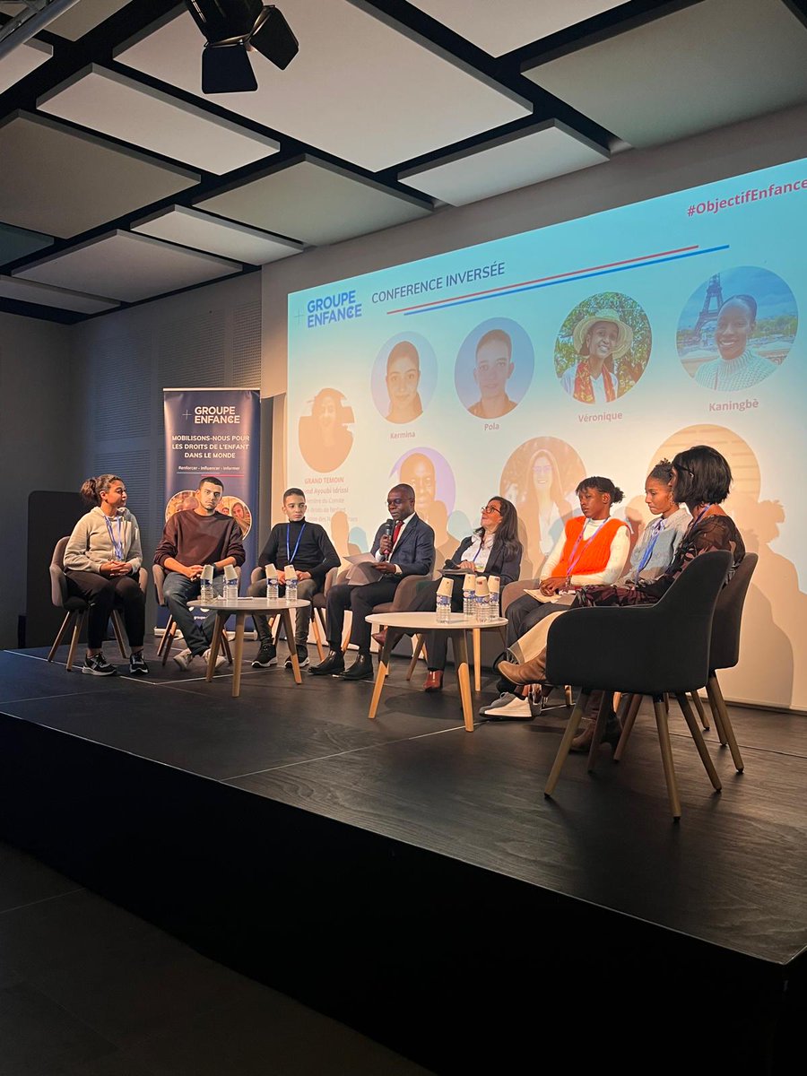 GroupeEnfance's tweet image. 💬 CONFÉRENCE INVERSÉE 💬
@TMohamedSoilihi introduit ce temps d&apos;échange en assurant que « La France 🇨🇵 restera mobilisée pour permettre aux enfants de réaliser leurs plein potentiel. »
#ObjectifEnfance #droitsdelenfant