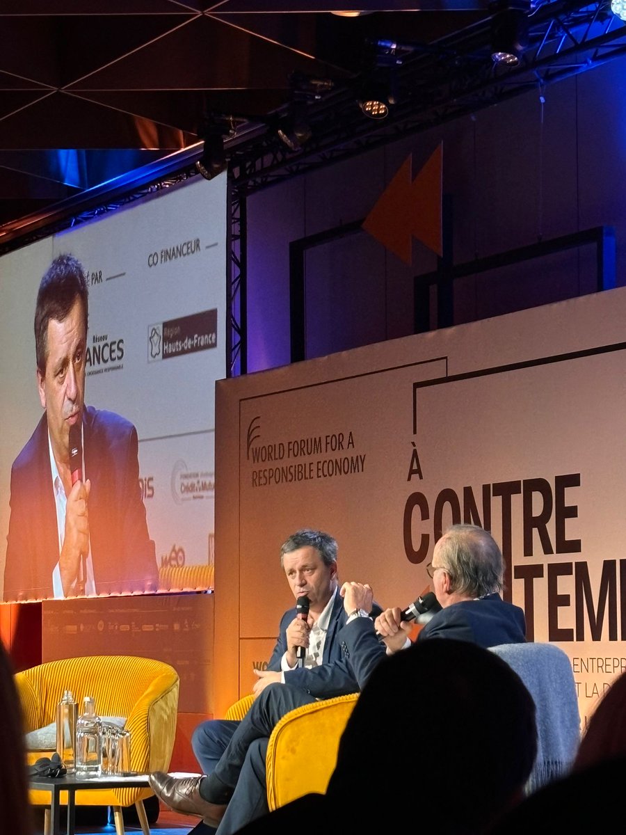 EDF Hauts De France (@edf_hdf) on Twitter photo Hier au <a href="/WorldForumEco/">World Forum for a Responsible Economy</a> à #Lille, le PDG d'#EDF Luc Rémont est intervenu en plénière 🌍
👉 En 🇫🇷 l'électricité est protectrice, disponible et décarbonée
👉Il ne faut pas avoir peur de la conversion à l'électrique : 2/3 de l'énergie consommée provient d'une source carbonée Hier au <a href="/WorldForumEco/">World Forum for a Responsible Economy</a> à #Lille, le PDG d'#EDF Luc Rémont est intervenu en plénière 🌍
👉 En 🇫🇷 l'électricité est protectrice, disponible et décarbonée
👉Il ne faut pas avoir peur de la conversion à l'électrique : 2/3 de l'énergie consommée provient d'une source carbonée