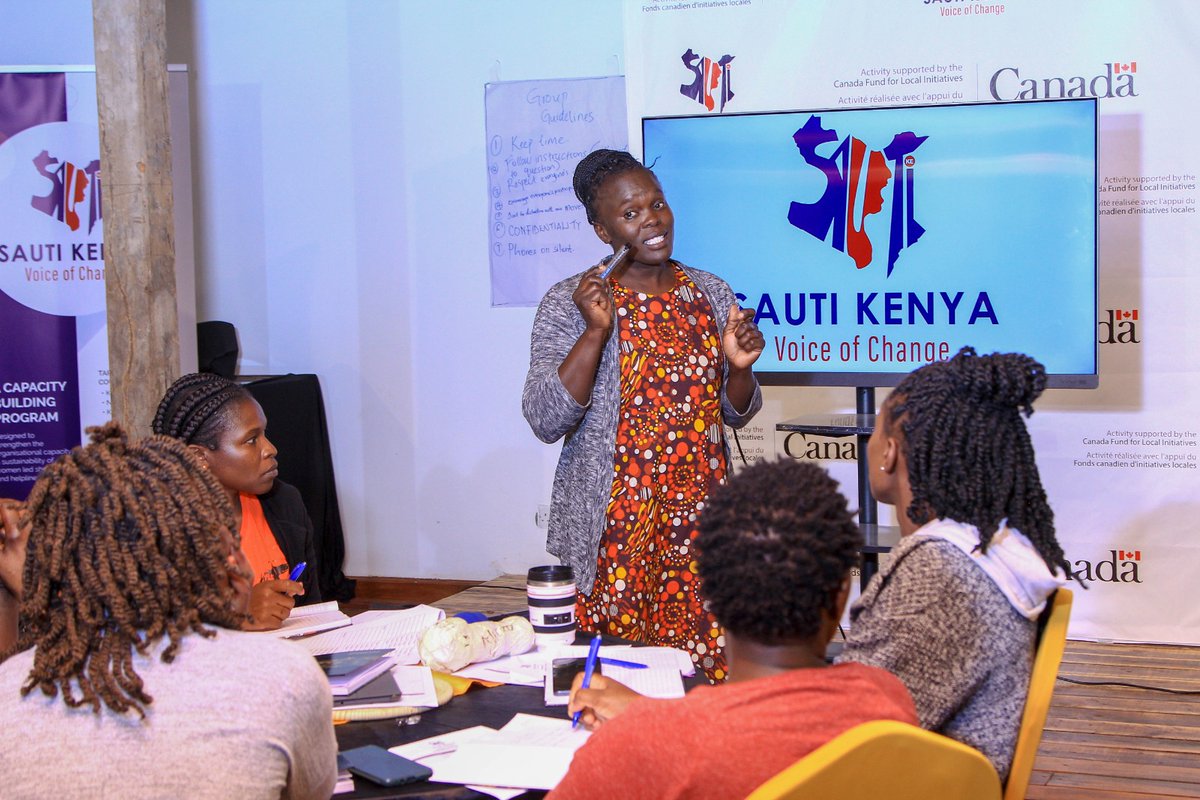 The women of impact drawn from across Nairobi, Kiambu and Kajiado Counties are participating in a 6 months intensive program that will equip them with practical and proffessional skills in Organizational Sustainability.
<a href="/CanHCKenya/">Canada in Kenya, Somalia and Uganda</a> 
#16DaysOfActivism #EndGBV #CFLI