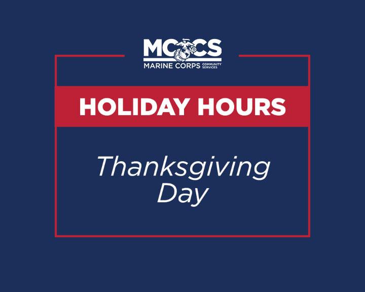 mccsCP's tweet image. ‼️ CLOSURE ALERT - See pendleton.usmc-mccs.org/about/holiday-… for a list of our facilities &amp;amp; their hours for this weekend.

⏰ OPEN THANKSGIVING (limited hours)
Del Mar, SOI, 21 Area, Talega, &amp;amp; Mainside Marine Marts
Del Mar &amp;amp; San Onofre Guest Services
Active Duty Rec Centers excluding 21 Area