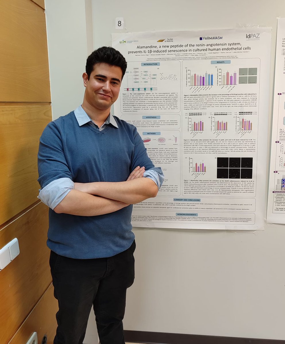 Very proud of Ana &amp; Diego presenting their results at <a href="/IdiPAZScience/">IdiPAZ</a> PhD Day 👏👏👏 <a href="/_aanaa_cu/">Ana⚪</a> <a href="/farmavasm/">FARMAVASM</a> <a href="/PosgradoFarma/">PosgradoFarmaUAM</a> <a href="/UAM_Medicina/">Medicina UAM</a> 🧫🔬