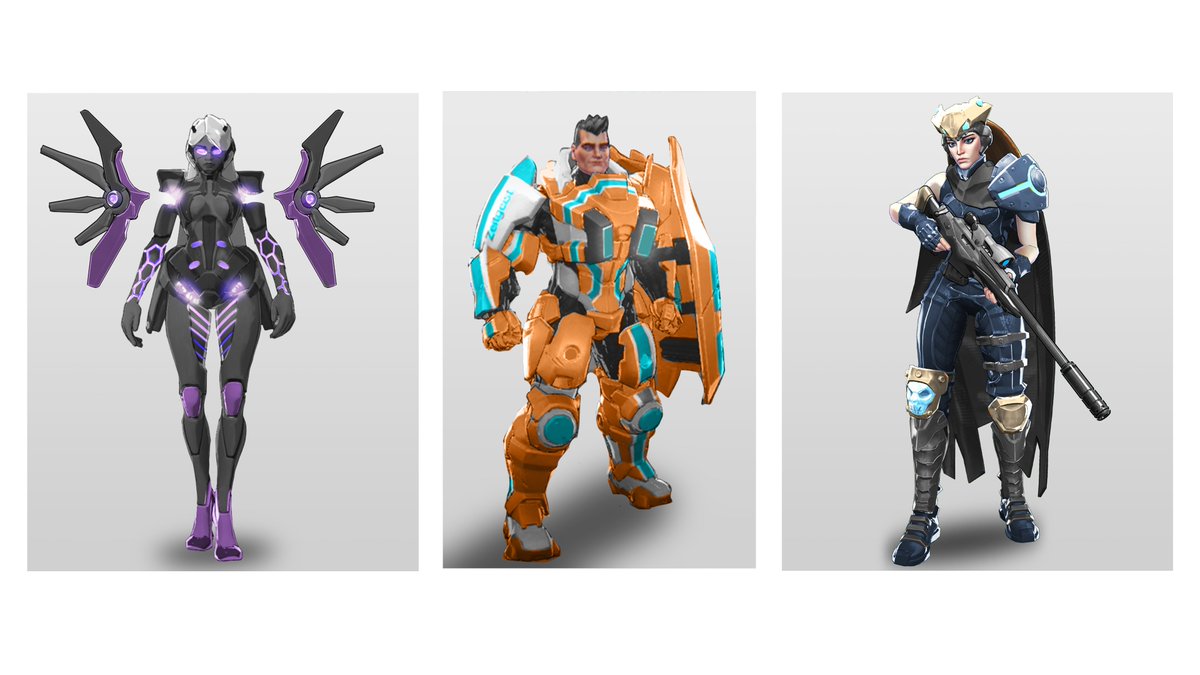 Blindspot_Games's tweet photo. ⚔️Hey Coaches! Did you know we’re always happy to hear your ideas and feedback? 🏟️ Well, today we’d love to hear from you again! We’ve got some re-colors for our champions, and we want your help naming them. What names do you think would fit best? Share your ideas in the comments! Next week, we’ll post the best names, and they’ll be added to the game! #wishlistwednsday #indiegame #indiedev #TurnBasedTactics #TurnbasedThursday #indiegames #Steam