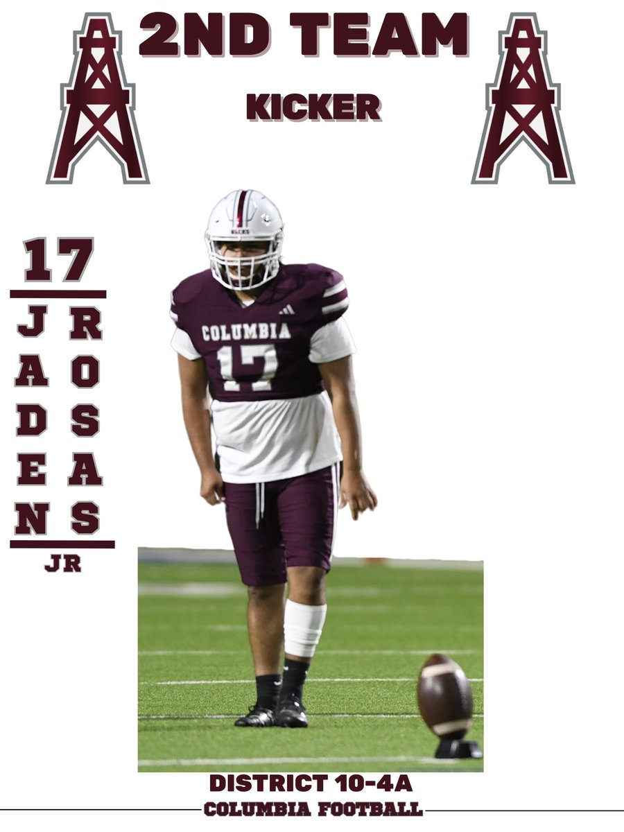 CHS_Roughnecks's tweet photo. 2nd Team Specialist https://t.co/F4RzWlYreM