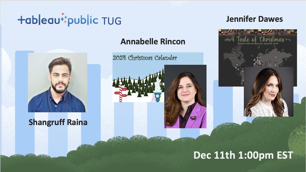 Tableau Public TUG tweet media