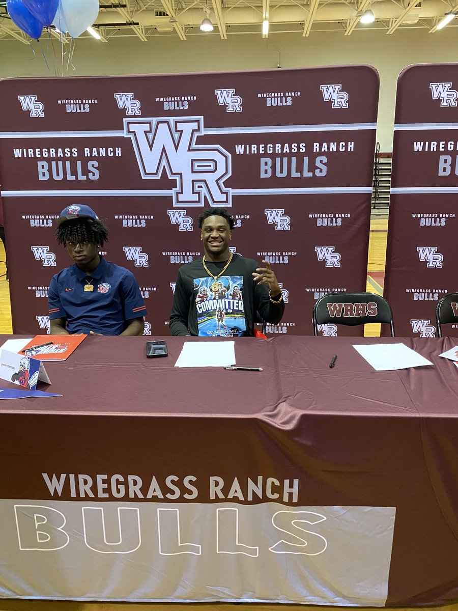 Congratulations to these 6 young men for signing today! Way to go Bulls!
