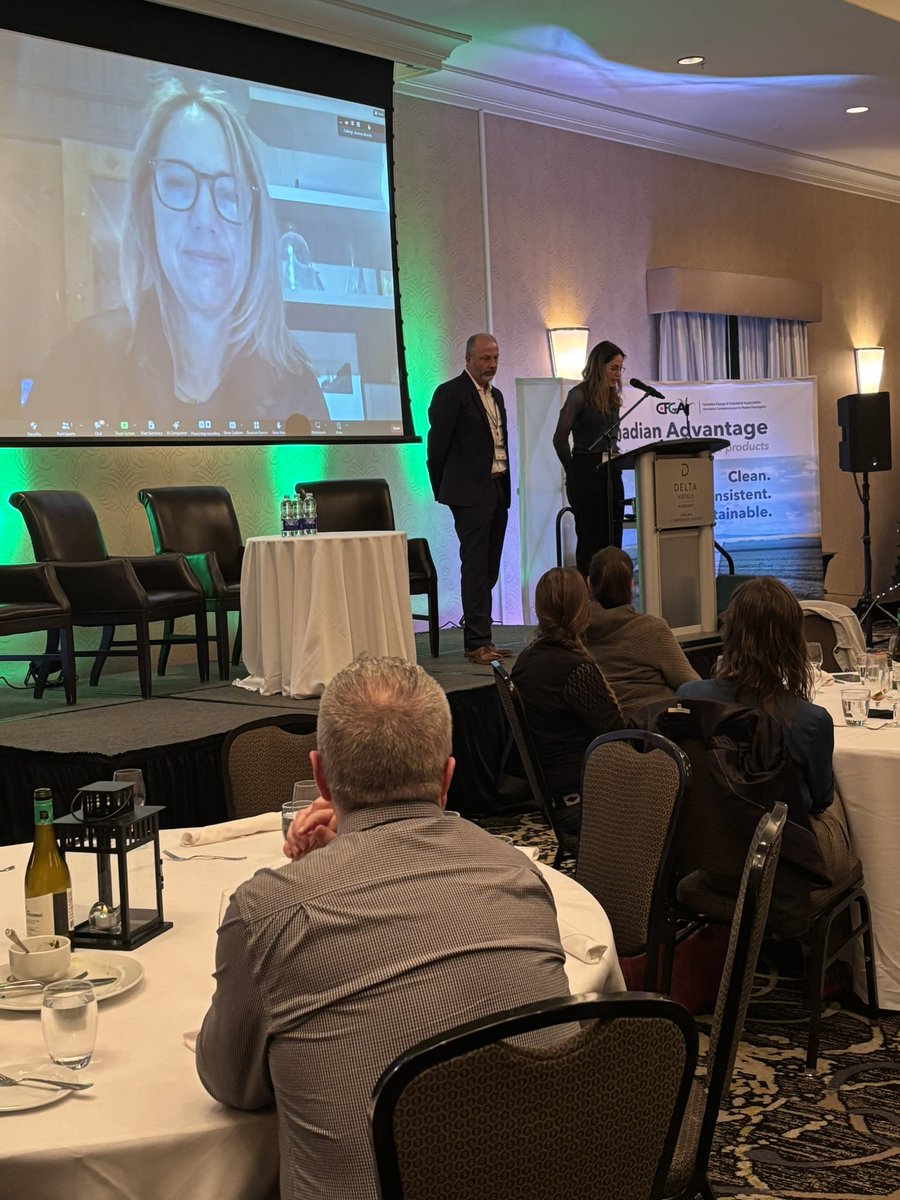 CFGA_ACPF's tweet photo. The CFGA is excited to award its 2024 Leadership Award to Dr. Annie Claessens from Quebec. CFGA board member Caroline Matteau presented the award which was accepted by nominator Christian Duchesneau.
#CFGA24
#ACPF24 https://t.co/0Uy4zYFfBA