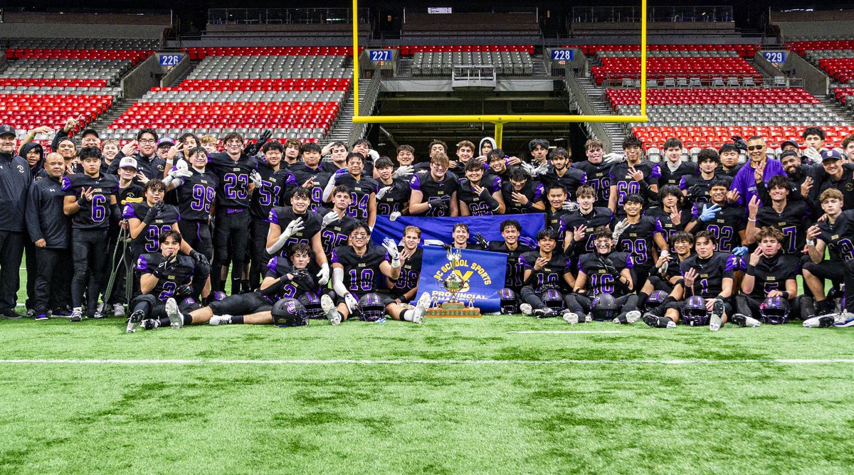 Parker Orr (@parker_orr5) on Twitter photo Beyond blessed to win a 3rd straight provincial banner with <a href="/vcfootball/">VC Football 🏈</a> and my brothers! ☘️🏆
Proud to be named ‘Best Back’ of the 2024 AAA Varisty Championship game against an outstanding South Delta team.
Thank you to everyone who’s helped me along my journey!
💜💛 Beyond blessed to win a 3rd straight provincial banner with <a href="/vcfootball/">VC Football 🏈</a> and my brothers! ☘️🏆
Proud to be named ‘Best Back’ of the 2024 AAA Varisty Championship game against an outstanding South Delta team.
Thank you to everyone who’s helped me along my journey!
💜💛