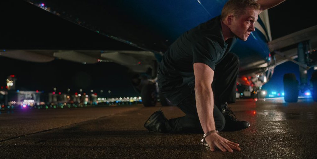 📸 New stills of Taron Egerton as Ethan Kopek in ‘Carry-On’.