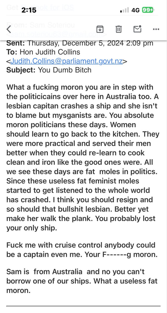 Judith Collins tweet media