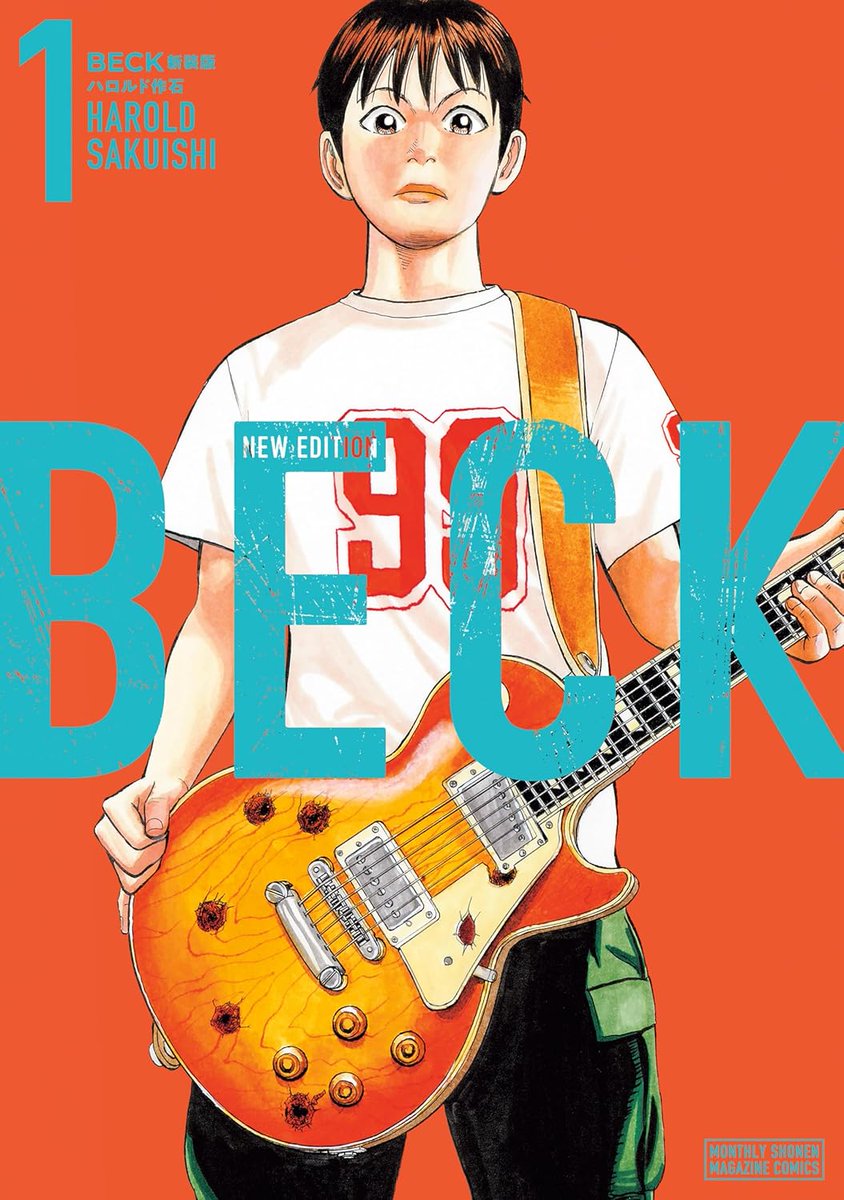 MangaMoguraRE's tweet image. "Beck" New Deluxe Edition vol 1-2 by Harold Sakuishi.

The series has 17 millions copies in circulation for the whole series (34 vols).
