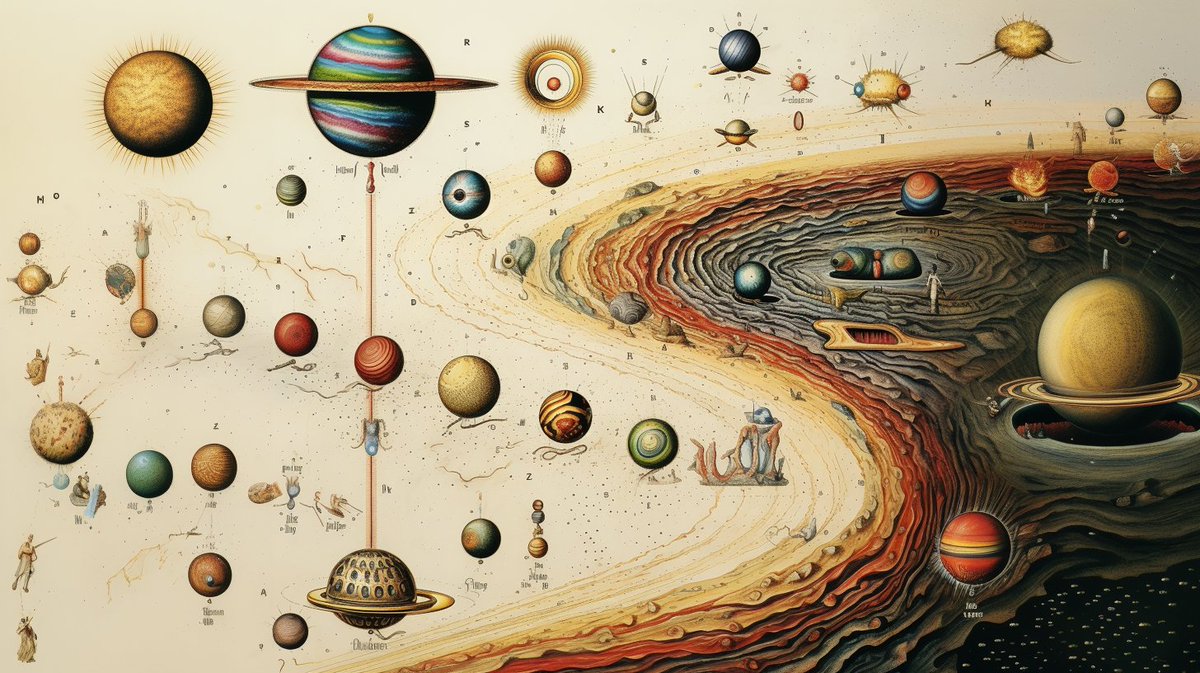 AIWaifusGirls's tweet photo. #Midjourney #CodexSeraphinianus #AIart #LuigiSeraphini #AIArtCommuity #AIArtistCommunity #ParallelUniverse #DigitalArt #WierdArt https://t.co/w2XlsTvFPK