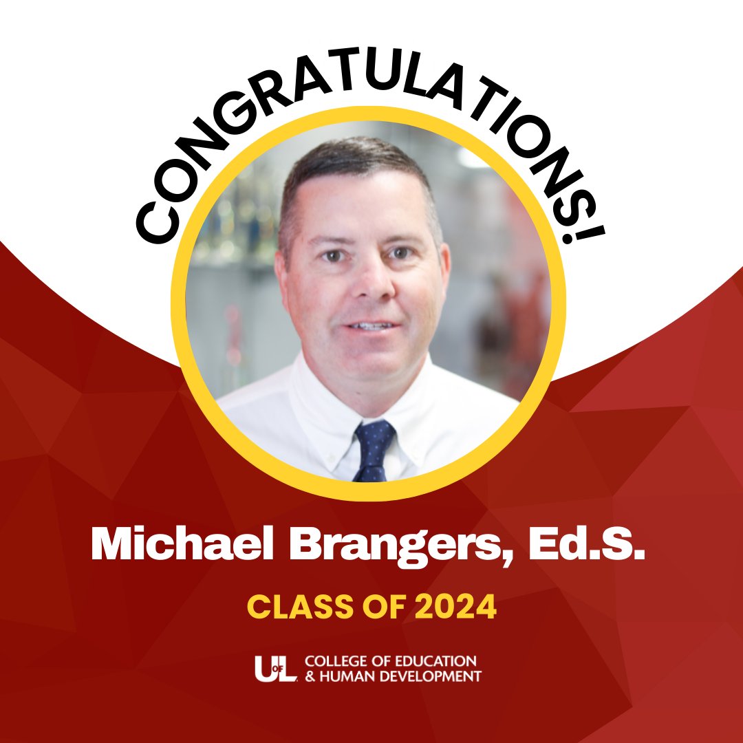 Bullitt County hired a great one even BEFORE he graduated in August 2024. Congratulations to Michael Brangers as our Outstanding Ed.S. graduate! Well done! #LeadershipMatters <a href="/bcpsky/">BCPSky</a>  <a href="/AdrienneUsher1/">Adrienne Usher, Ed.D.</a> <a href="/UofLCEHD/">College of Education</a> <a href="/RachelYarbroug5/">Rachel Yarbrough EdD</a>