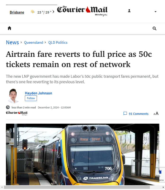 ChrisWhitingMP's tweet image. Energy rebates and half price Airtrain fares are great ways to support people who are doing it tough.   It’s disappointing to hear the LNP don’t plan to continue this relief.

#LNPCuts #costoflivingrelief #qldpol