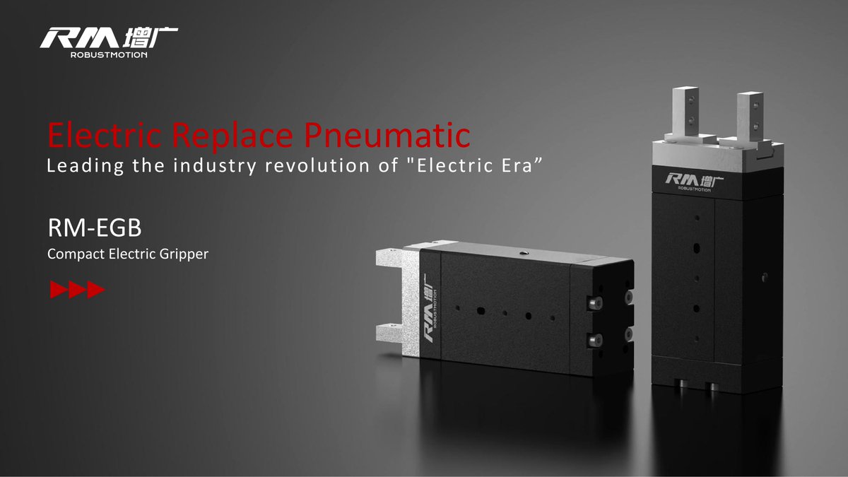 robustmotion01's tweet image. Electric Over Pneumatic, Seamless Transition✅Directly replace your pneumatic grippers without complex debugging and extra equipment, and instantly enjoy the benefits of electric gripper. #RobustMotion®  #ElectricReplacePneumatic 
#Industry4_0 #industrialautomation