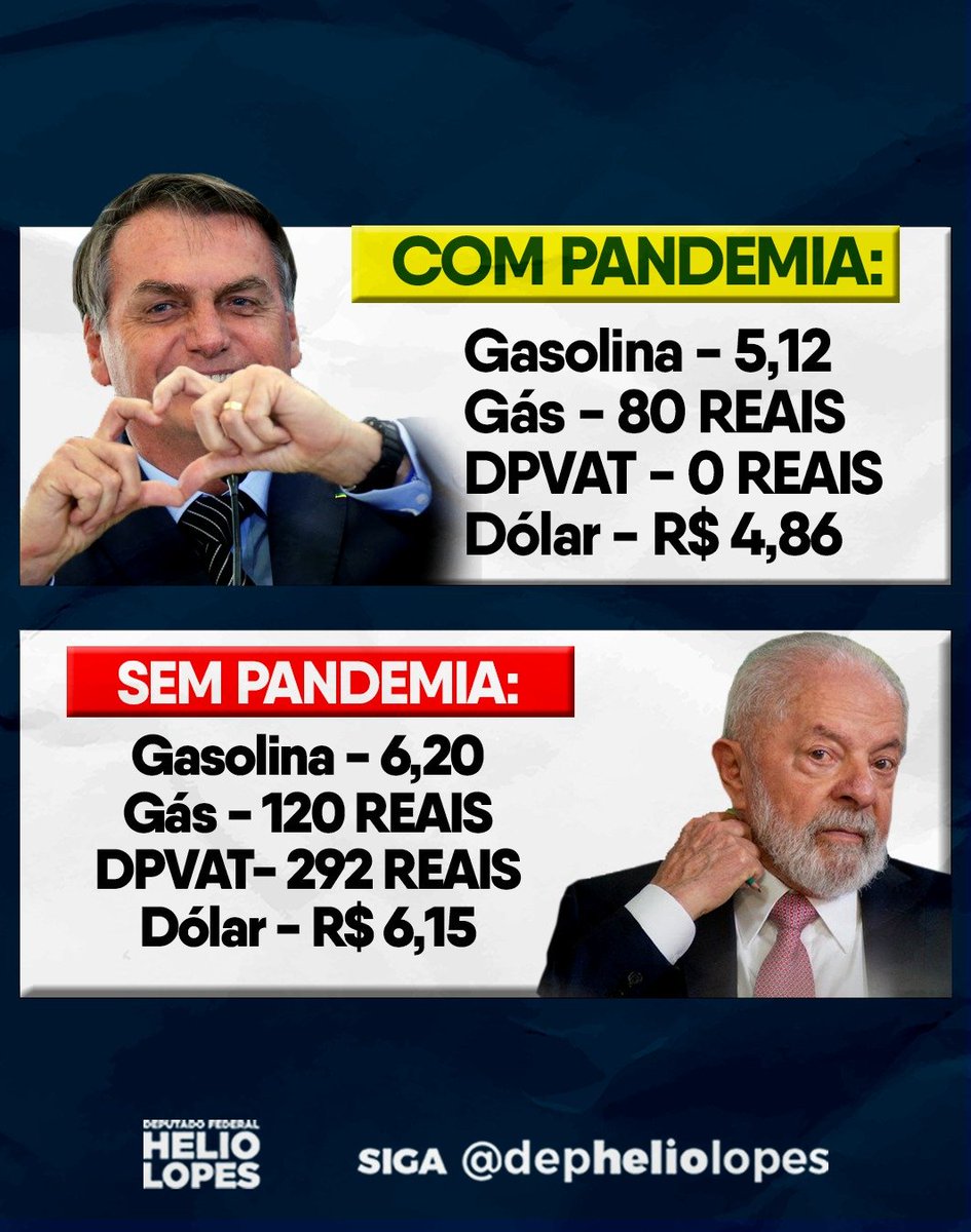 Meu irmão, <a href="/jairbolsonaro/">Jair M. Bolsonaro</a>, foi o único que realmente se importou com a vida dos brasileiros e a cada dia isso fica mais evidente!