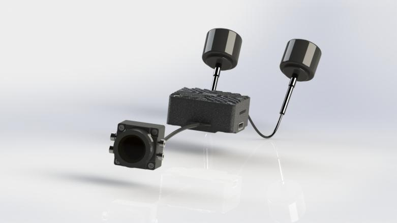 #drone #uav #imagetransmission 5-15km ,2.4G thermal camera wireless UAV image transmission