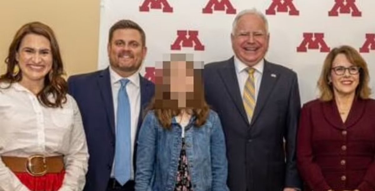 What was Governor Tim Walz doing with the murdered UnitedHealthcare CEO, Brian Thompson?