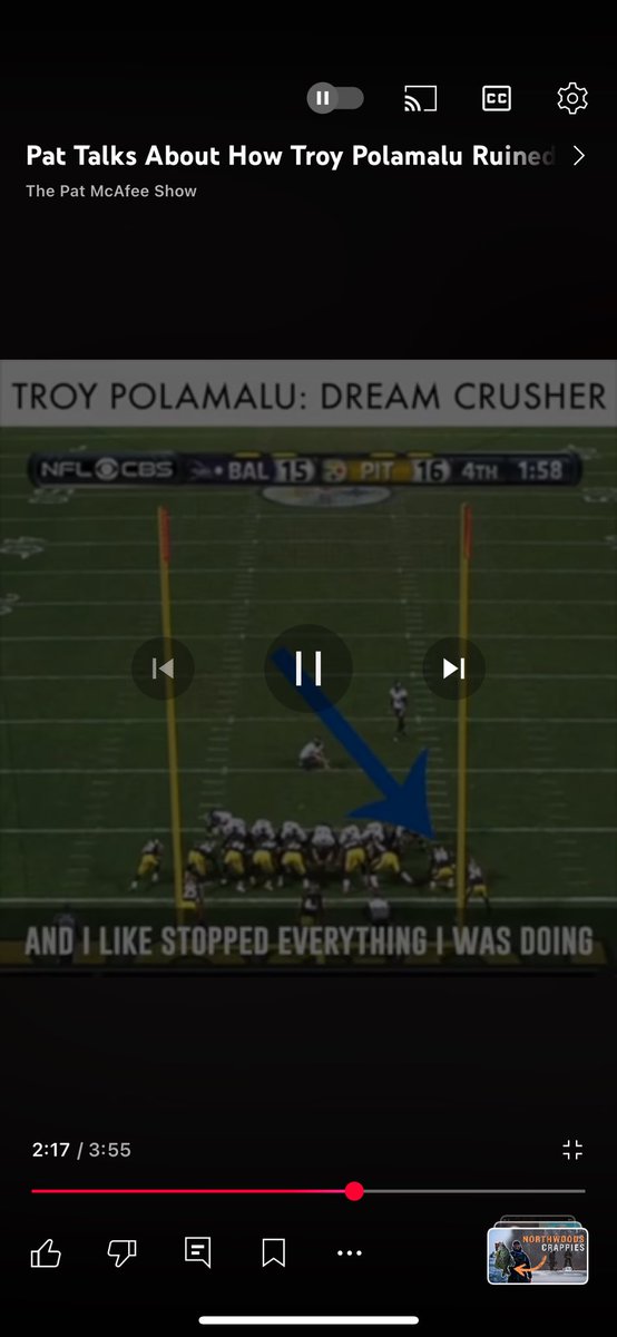 AlexFlipflop's tweet photo. There’s a lot of highlights but the originals: Grandpa Mcafee, Worst Play in NFL History, Hitstick Highlights, and “Polamalu” stand out for me.  

Also, I use “For the Brand” in my everyday work conversations and communicating with my wife, so there’s that. 

#PMSFANDUELFAMILY https://t.co/Is5hHtp54Y
