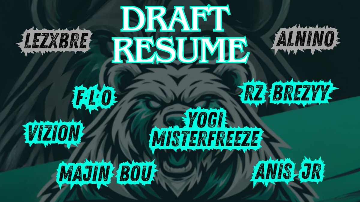 L’effectif de Pau pour la #SDL est prêt à en découdre  :

👑 <a href="/Bou_2k/">Majin Bou 🇲🇦</a> (#1)
🎯 <a href="/Anis_jr91/">Anis_ jr_ ⁶₆⁷</a> (#80)
🔒 @IKi_Rox (#81)
🛡️ <a href="/LaserVizion/">Nathan</a> (#41)
❄️ <a href="/YogiFreeze/">YogiMisterFreeZe</a> (#40)
6️⃣ <a href="/FloJova/">Flo jova</a> (#120)

Ils seront sous la direction de coach <a href="/LeZxbre/">LeZxbre</a> et de son adjoint <a href="/Allan__9/">AlNino</a>.

#FearTheBear🐻