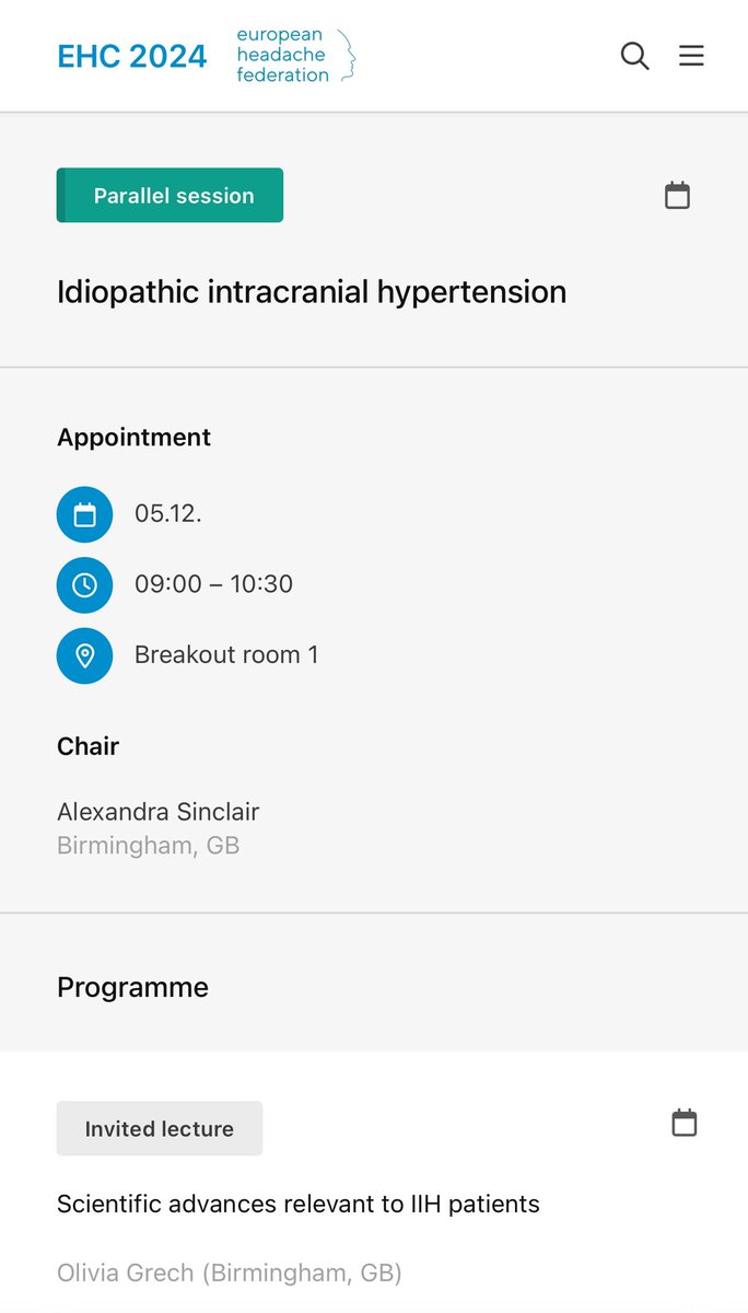 Dr Olivia Grech (@o_grech) on Twitter photo Super excited to present tomorrow in the IIH session tomorrow in Break Out Room 2 at the #EHC2024 at 9am chaired by <a href="/BrainLabBhamUk/">Translational Brain Science Research Birmingham UK</a> with talks by <a href="/sallyabbottRD/">Sally Abbott</a> <a href="/BrendanDavies15/">Brendan Davies</a> š§ Super excited to present tomorrow in the IIH session tomorrow in Break Out Room 2 at the #EHC2024 at 9am chaired by <a href="/BrainLabBhamUk/">Translational Brain Science Research Birmingham UK</a> with talks by <a href="/sallyabbottRD/">Sally Abbott</a> <a href="/BrendanDavies15/">Brendan Davies</a> š§