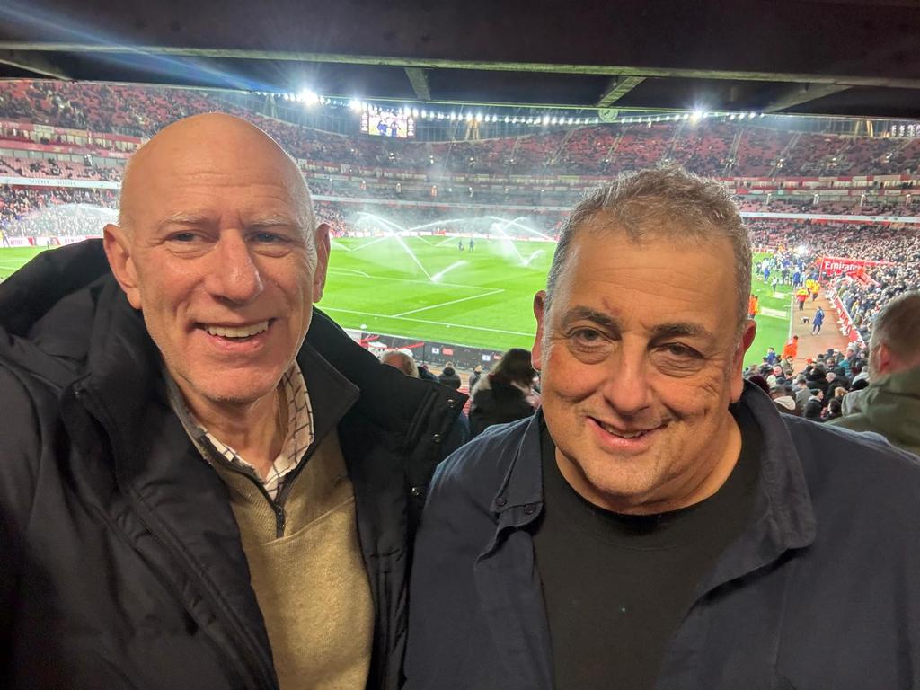 DavidHirsh's tweet photo. Michael Salberg is in town for the Robert Fine Memorial Lecture.

But honestly, he only came to see the Arsenal. https://t.co/hz9Rfii7CB