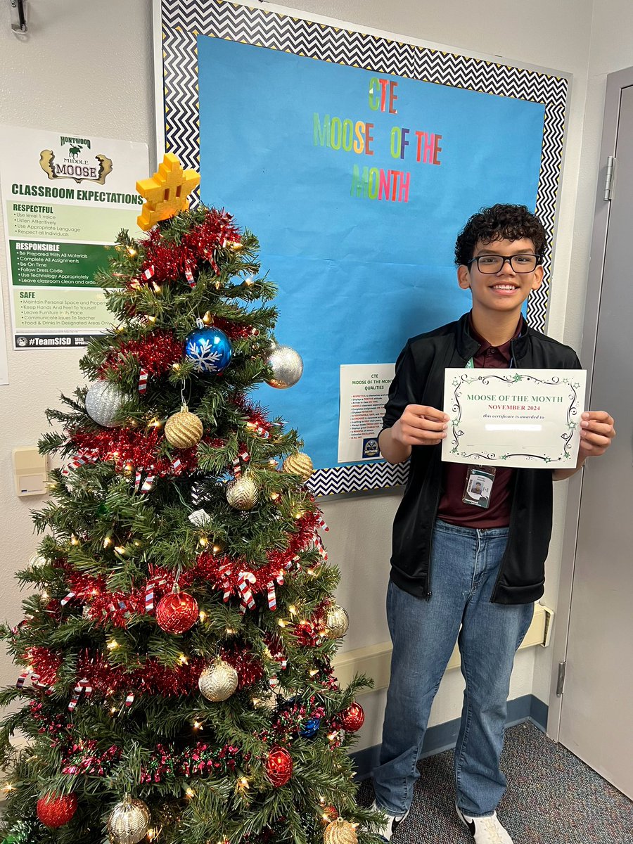 Gerardo Gomez (@ggomez_mms) on Twitter photo Congratulations to our Gateway and Entrepreneurship Moose of the Month!! Our Scholars exemplified all the positive Moose qualities and earned recognition for the month of October and November!! Excellent Job!! ๐ซ๐ซ๐ซ <a href="/Montwood_MS/">Dr. Melissa (Martinez) Saenz</a> Congratulations to our Gateway and Entrepreneurship Moose of the Month!! Our Scholars exemplified all the positive Moose qualities and earned recognition for the month of October and November!! Excellent Job!! ๐ซ๐ซ๐ซ <a href="/Montwood_MS/">Dr. Melissa (Martinez) Saenz</a>