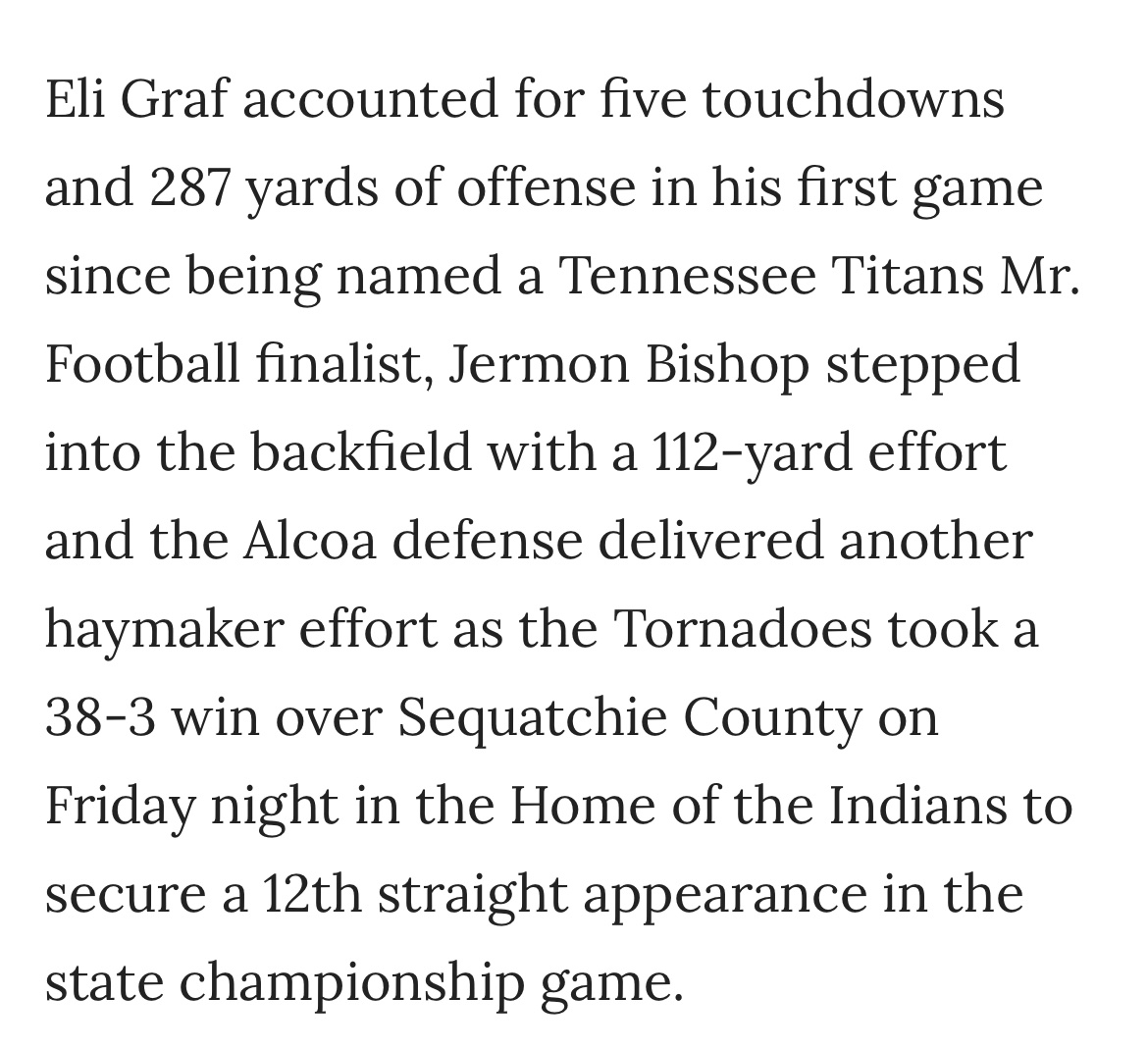 Statebound <a href="/2HYPEsports/">Too Hype Sports</a> <a href="/alcoafootball/">Alcoa Football</a>