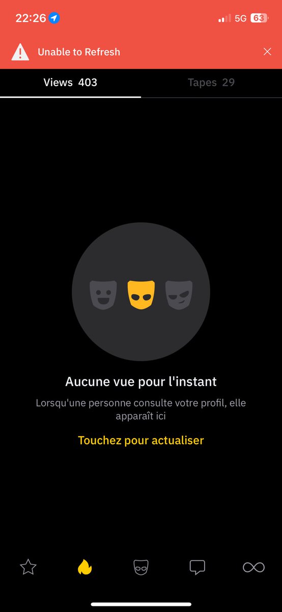 Y_Rockefeller's tweet photo. Grindr down https://t.co/IkS73D2hXS