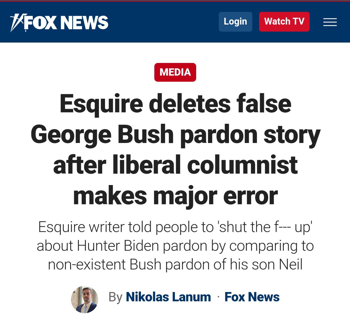 Ave_Atque_Vale1's tweet photo. @CharlesPPierce how them retractions doin', Chuck? 
#1 reason "pundits" shouldn't be confused with journalists. https://t.co/PB7V3C64oI