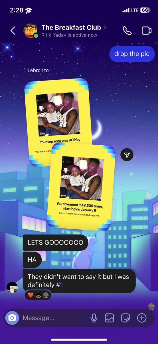 ChefMattty's tweet photo. Told yall #SpotifyWrapped https://t.co/kv3PveIXLA