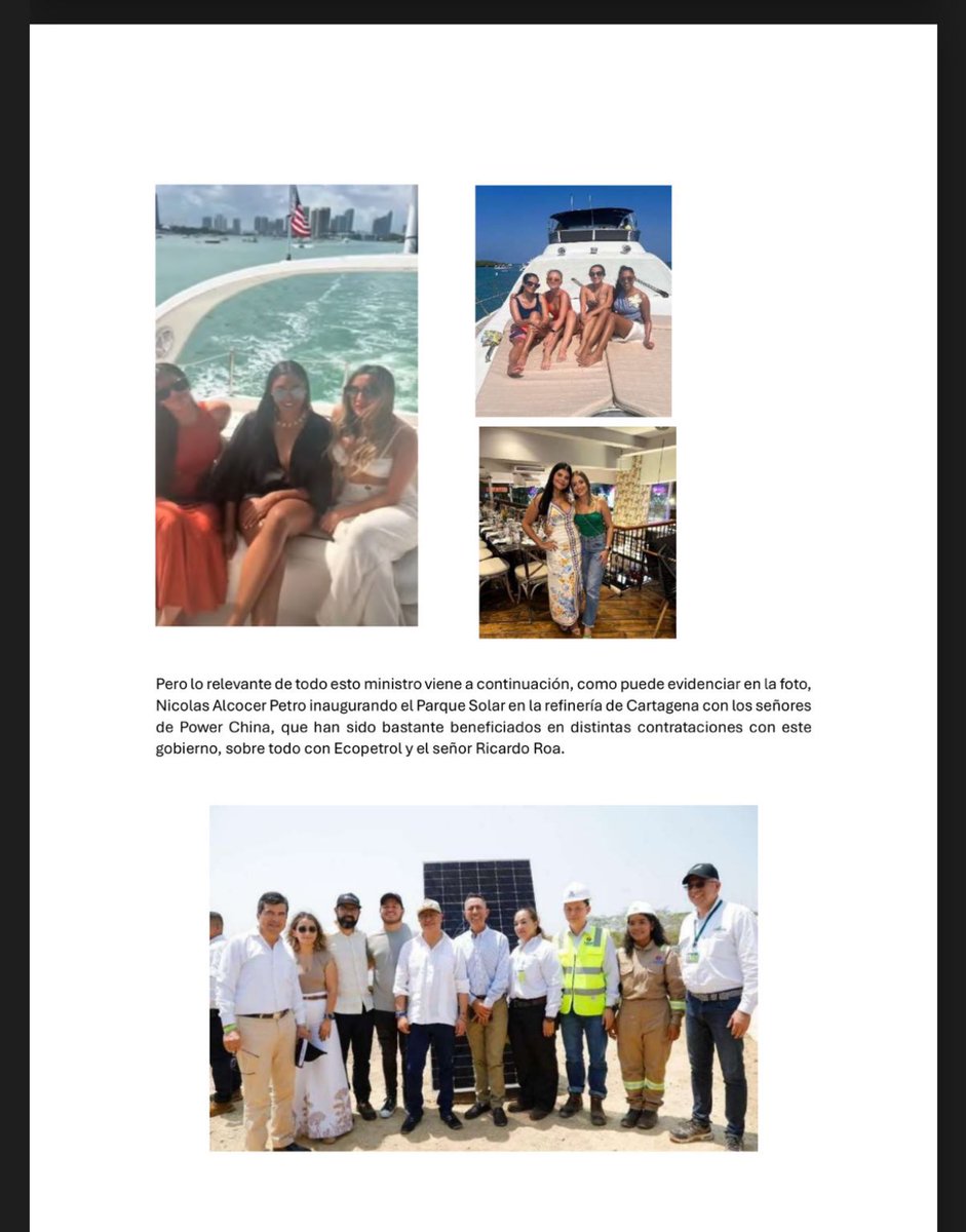 Esta es la denuncia que trasladó Ricardo Bonilla a la Fiscalía que implica a Nicolás Alcocer Petro, Ricardo Roa y Luz Amparo Muñoz Petro en presuntos intereses indebidos con contratistas en la hidroeléctrica de Urrá.