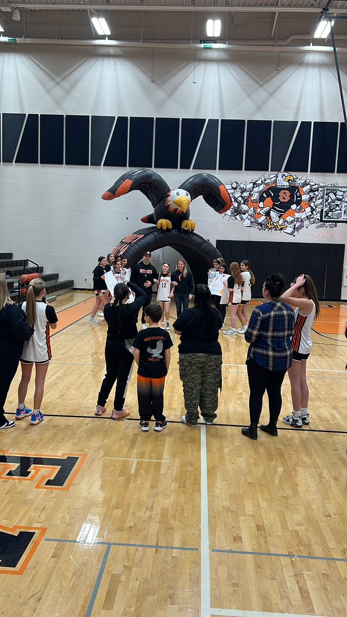 8th grade parent night🏀